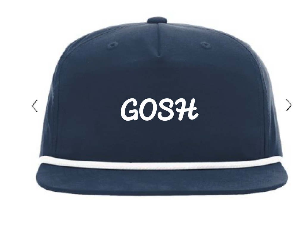 NEW Gosh Rope Snapback - Light Navy