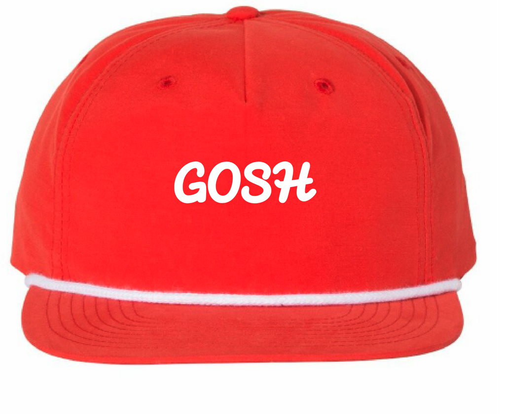 Gosh Rope Snapback - Red/White