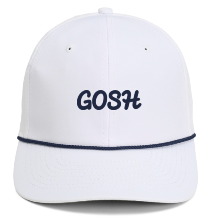 Gosh Wingman Hat - White/Navy