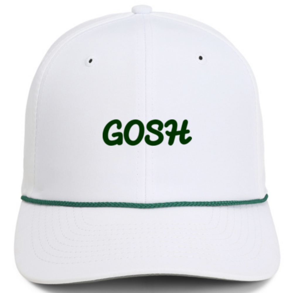 Gosh Wingman Hat - White/Green