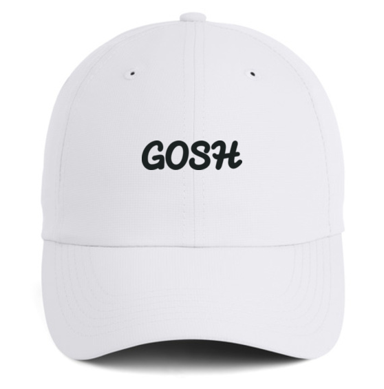 Gosh Performance Dad Hat  - White