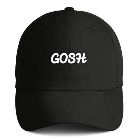 Gosh Performance Dad Hat  - Black