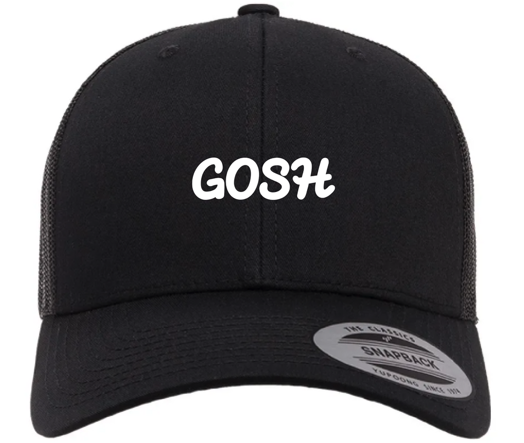 Gosh Mesh Trucker Hat - Black