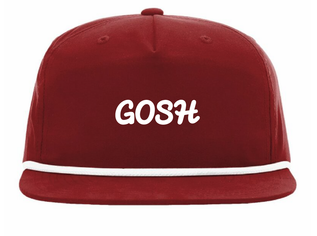 Gosh Rope Snapback - Maroon