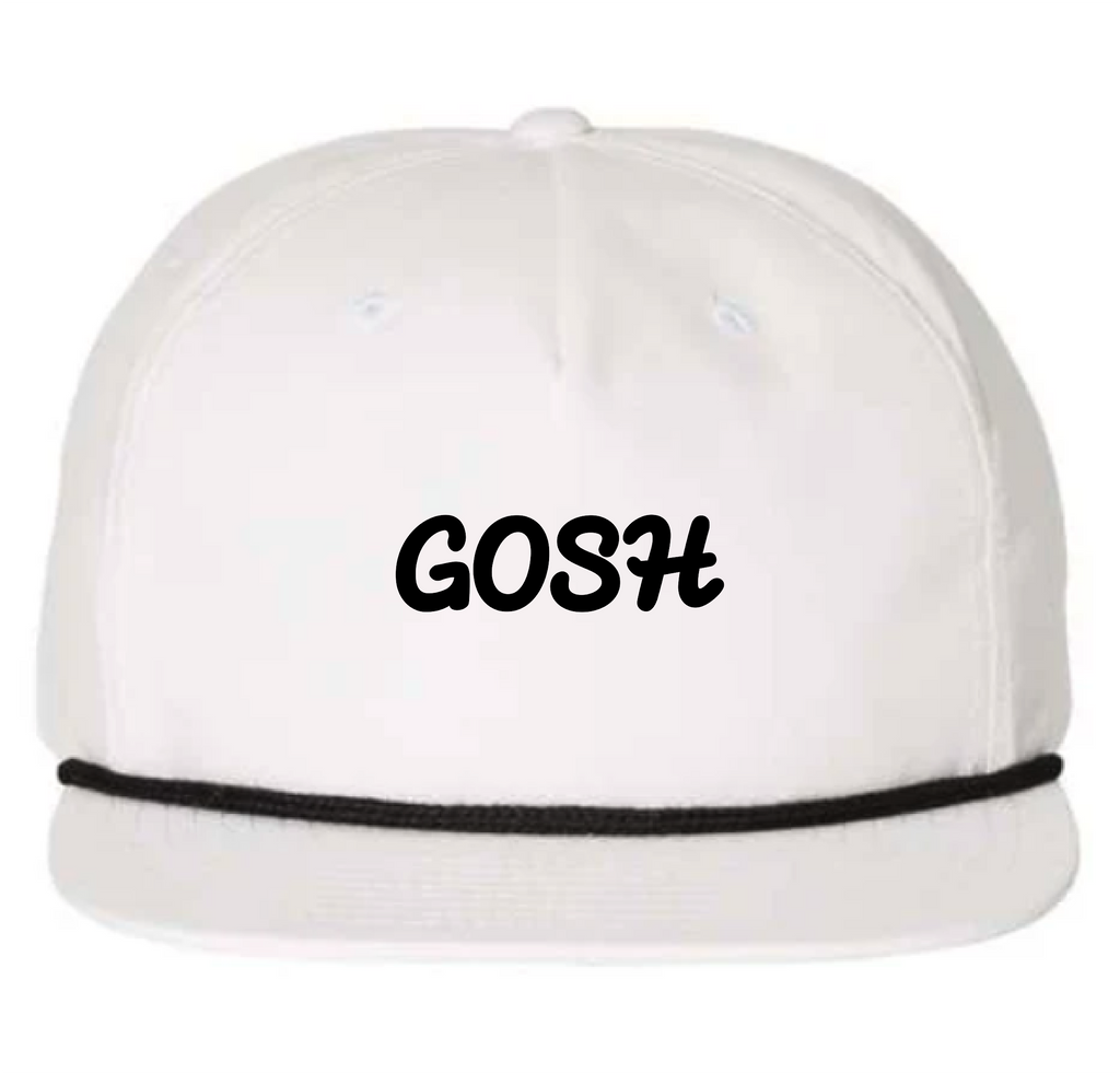 Gosh Rope Snapback - White