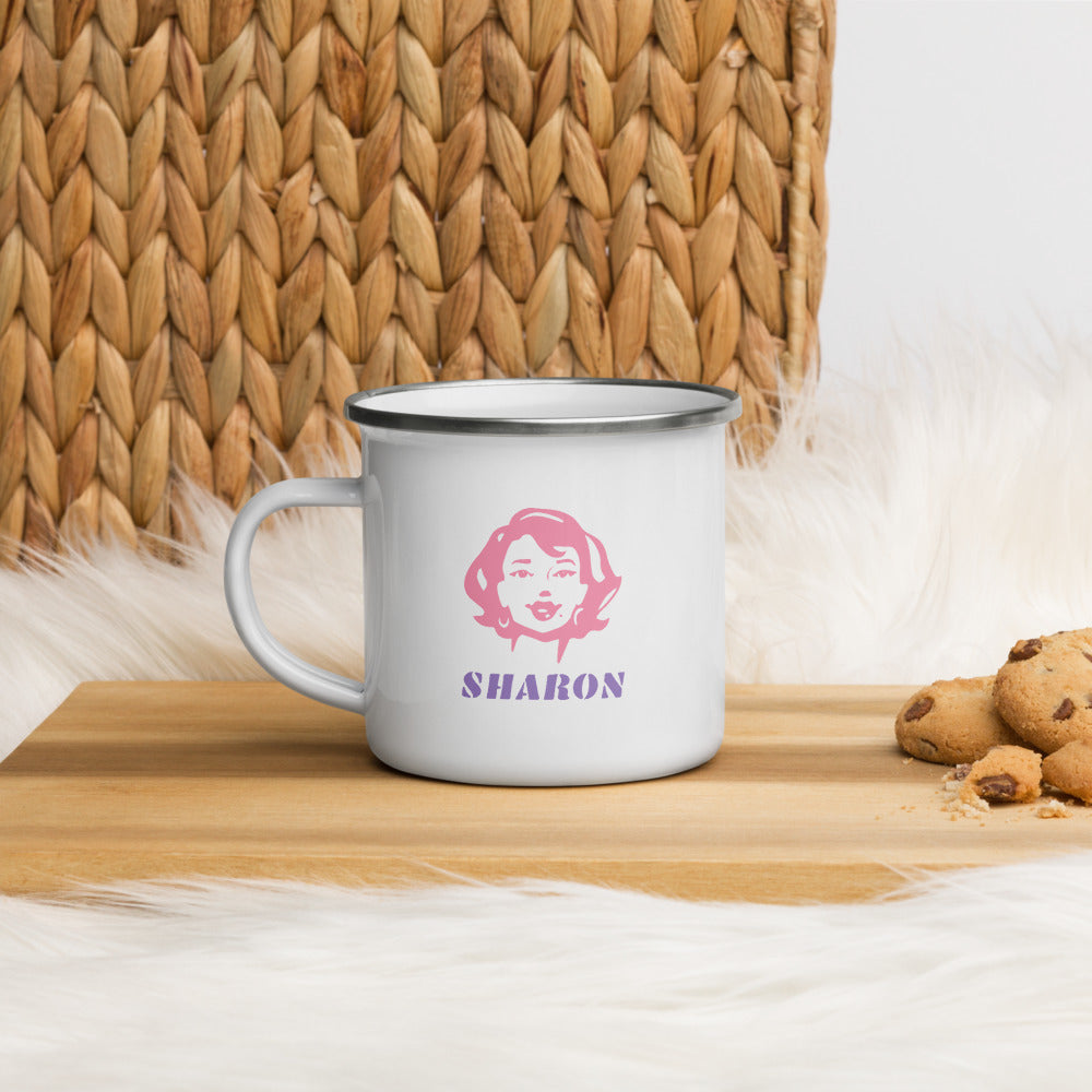 Sharon Enamel Mug