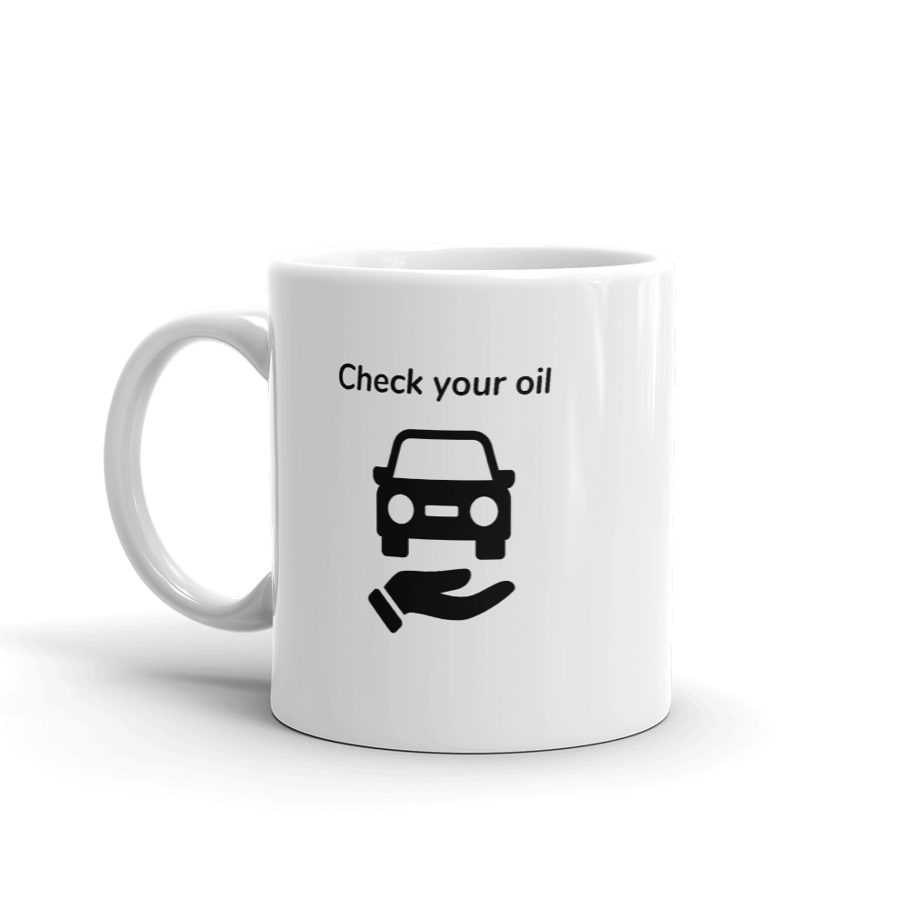 Check Oil Mug